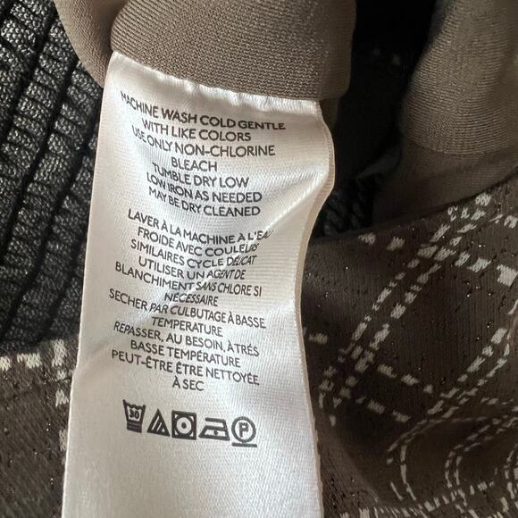 Anthropologie Maeve Strapless Corset Top Olive Green Metallic Sweetheart Medium - Picture 7 of 8